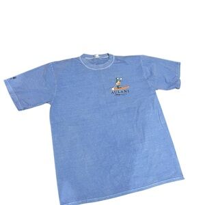 Blue Aulani T-Shirt with Surfing Graphic